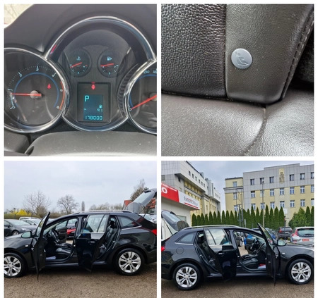 Chevrolet Cruze cena 32900 przebieg: 177000, rok produkcji 2013 z Piława Górna małe 781